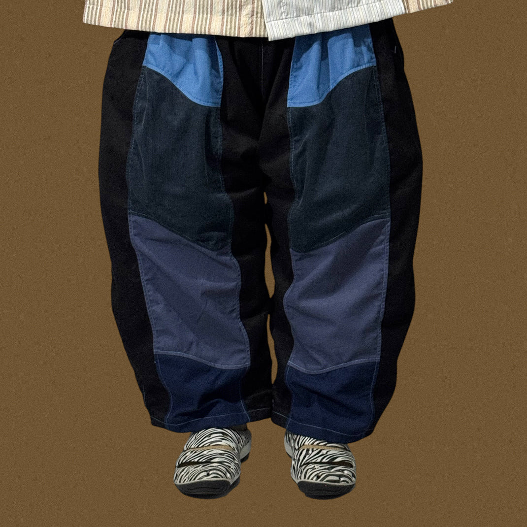 KATRINA Round Pants - Multiblue