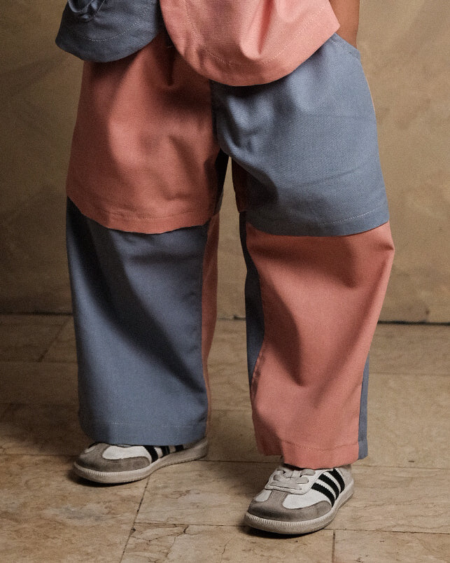 KIDS - WIDE Pants - Bubblegum