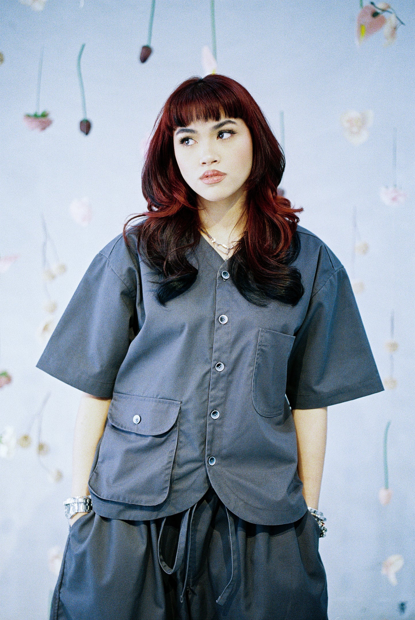 DOMINIC Shirt 2.0 - Gray Twill