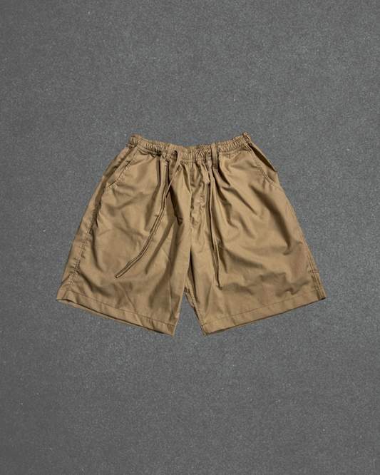 DOMENG Shorts - Beige Tropical Linen