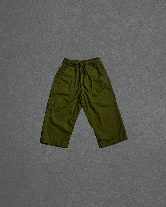 KIDS - WIDE Pants - Olive