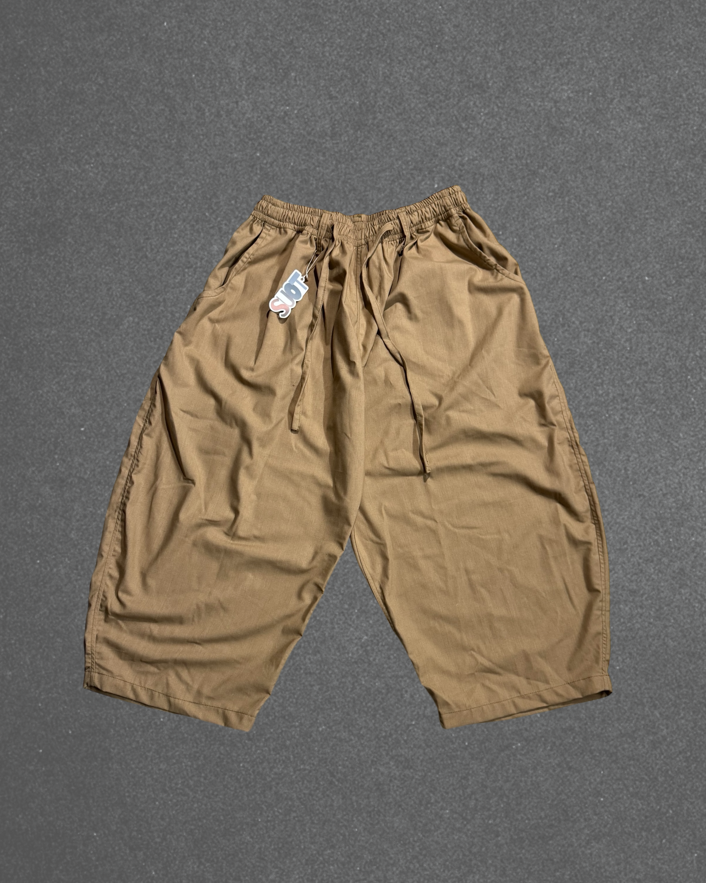 KATRINA Round Pants - Beige Tropical Linen