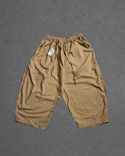 KATRINA Round Pants - Beige Tropical Linen